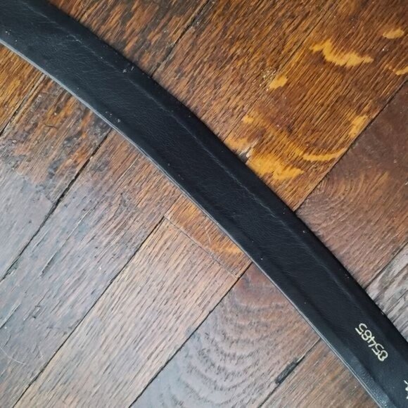 Vintage Morris Moskowitz Black Patent Leather belt - Picture 8 of 16